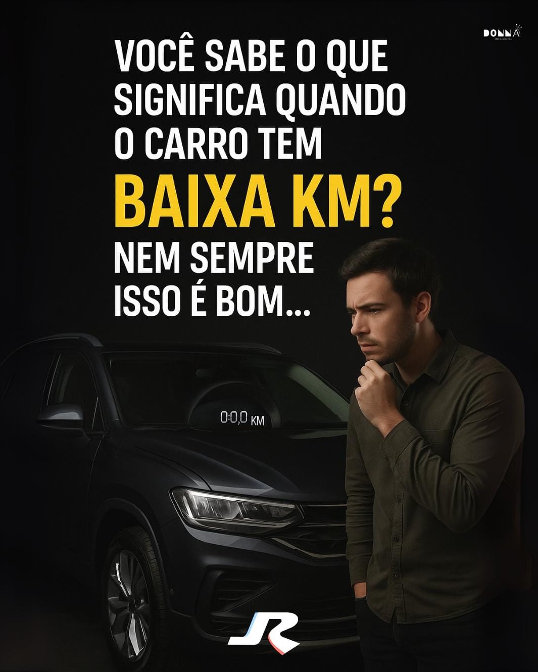 Baixa quilometragem é bom? Nem sempre!